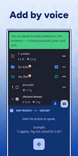 I-download ang Shopping List – Enchan Li: Madaling Grocery Organizer - Screenshot 3