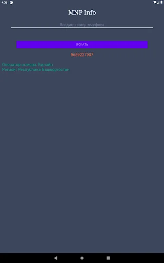 I-download ang Оператор по телефонному номеру – Tukuyin ang Operator - Screenshot 11