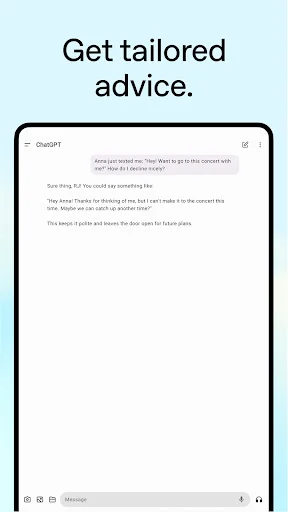 I-download ang ChatGPT: Ang Iyong AI Assistant para sa Lahat - Screenshot 11