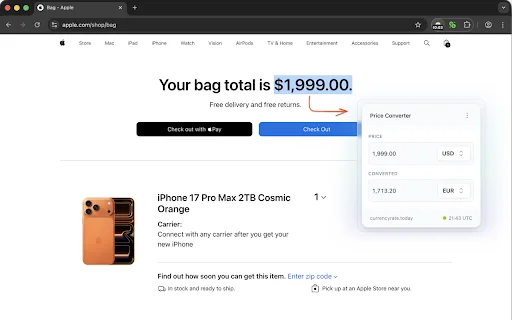 Currency Converter PRO: Instant Real-time Rates for Shopping - Screenshot 3