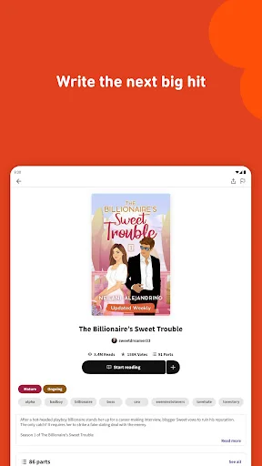 I-download ang Wattpad App – Magbasa at Sumulat ng mga Kuwento - Screenshot 11