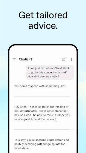 I-download ang ChatGPT: Ang Iyong AI Assistant para sa Lahat - Screenshot 5