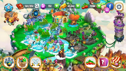 I-download ang Dragon City Mobile: Breed at Labanan ang Dragons - Screenshot 5