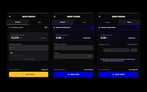 I-download ang 0xio Wallet: Secure at Mabilis na Crypto Wallet - Screenshot 3