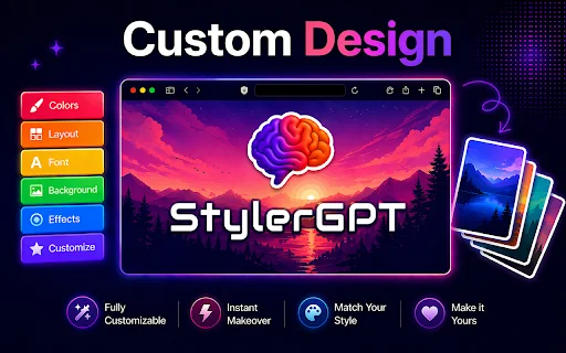 I-download ang StylerGPT para sa ChatGPT – I-customize ang UI - Screenshot 1