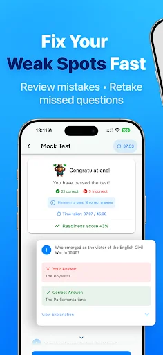 I-download ang Life in the UK Test 2026 – Libreng Reviewer App - Screenshot 5
