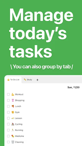 I-download ang Daily Checklist – Pinakamahusay na Task Manager App - Screenshot 9