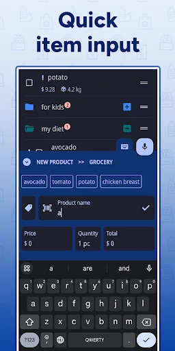I-download ang Shopping List – Enchan Li: Madaling Grocery Organizer - Screenshot 5