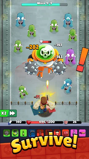 I-download ang Bagbound Hero – Backpack RPG APK – Survival Game - Screenshot 7