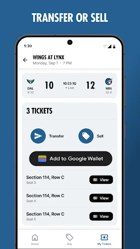 I-download ang Minnesota Lynx App – Mga Ticket at Balita - Screenshot 6