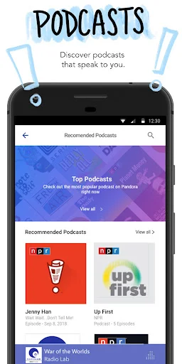 I-download ang Pandora Music & Podcasts – Makinig sa Paboritong Musika - Screenshot 5