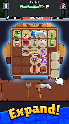 I-download ang Bagbound Hero – Backpack RPG APK – Survival Game - Screenshot 6