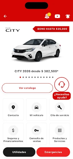 I-download ang Honda Optima App – Pinakamabilis na Serbisyo para sa Sasakyan - Screenshot 2