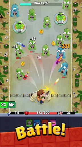 I-download ang Bagbound Hero – Backpack RPG APK – Survival Game - Screenshot 3
