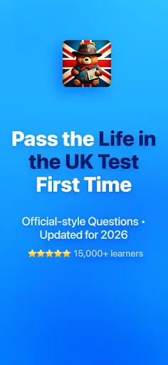 I-download ang Life in the UK Test 2026 – Libreng Reviewer App - Screenshot 1