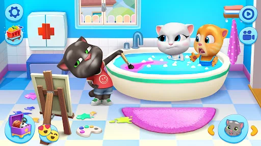 I-download ang My Talking Tom Friends – Alagaan ang Pet sa Mobile - Screenshot 1