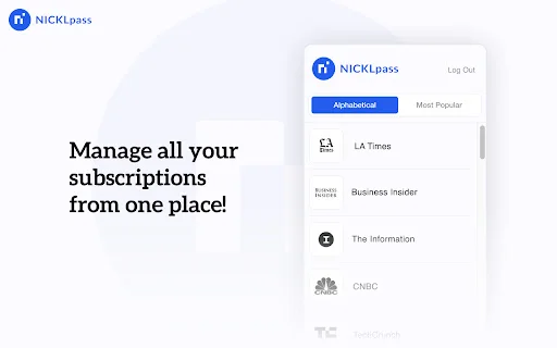 I-download ang NICKLpass – Iwasan ang News Paywalls at Makatipid - Screenshot 3