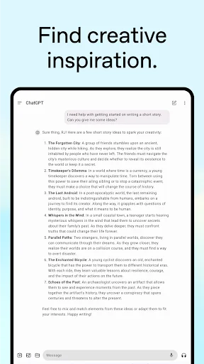 I-download ang ChatGPT: Ang Iyong AI Assistant para sa Lahat - Screenshot 15