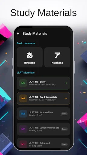 I-download ang N1 Master of JLPT: N5-N1 – Pag-aaral ng Japanese - Screenshot 2