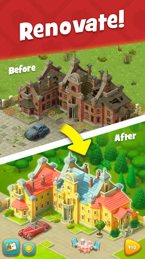 I-download ang Gardenscapes – Mag-ayos ng Hardin at Maglaro ng Puzzle - Screenshot 5