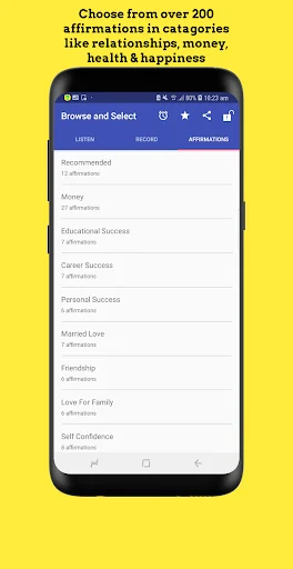I-download ang Creation – Voice Affirmations: I-record ang Positibong Affirmations - Screenshot 5