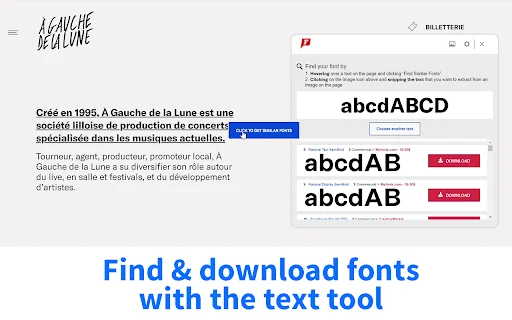 Font Identifier by WhatFontIs – Tukuyin ang anumang Font nang Libre - Screenshot 1