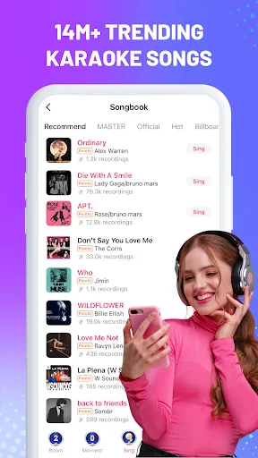 StarMaker: I-download ang Pinakamahusay na Karaoke App – Kantahin ang Hits - Screenshot 3