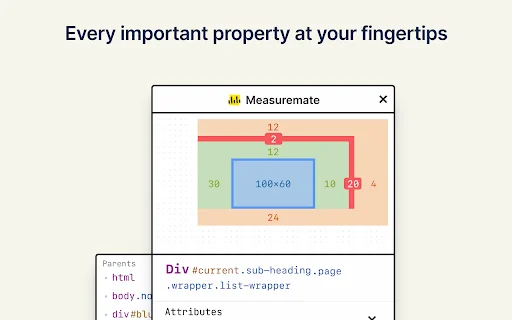 Measuremate: Pixel Ruler para sa Web Design – I-download Ngayon - Screenshot 3
