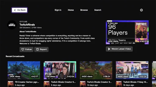 I-download ang Twitch: Live Streaming – Manood ng Gaming Live - Screenshot 20