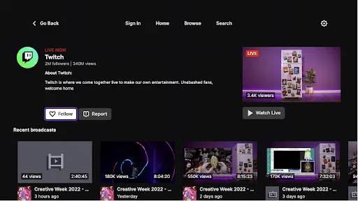 I-download ang Twitch: Live Streaming – Manood ng Gaming Live - Screenshot 17