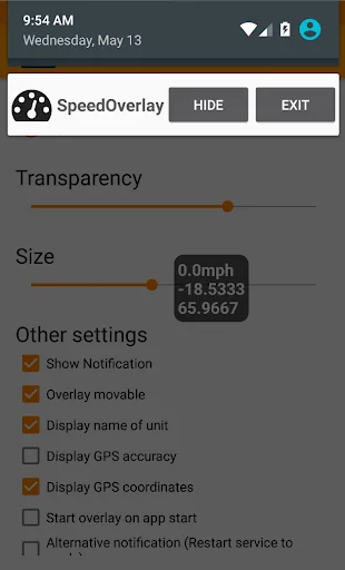 Speed Overlay: GPS Speedometer App – I-download nang Libre - Screenshot 8