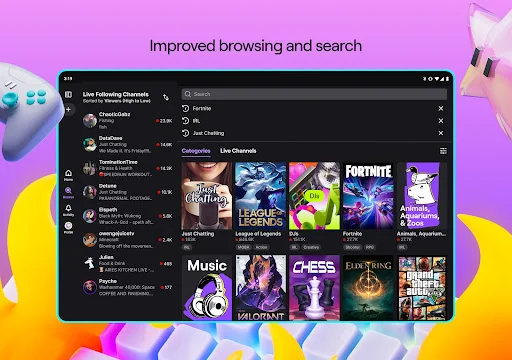 I-download ang Twitch: Live Streaming – Manood ng Gaming Live - Screenshot 14