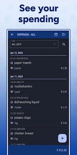 I-download ang Shopping List – Enchan Li: Madaling Grocery Organizer - Screenshot 7