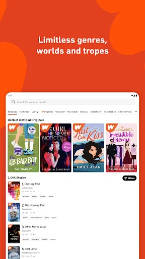 I-download ang Wattpad App – Magbasa at Sumulat ng mga Kuwento - Screenshot 9