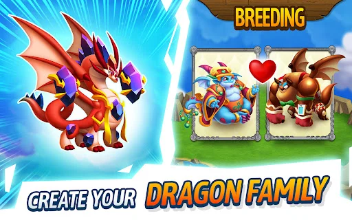 I-download ang Dragon City Mobile: Breed at Labanan ang Dragons - Screenshot 6