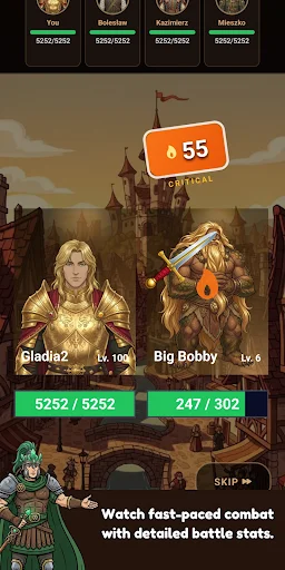 I-download ang Gladia2 – Medieval MMORPG – Laruin ang Pinakamahusay na Text RPG - Screenshot 4