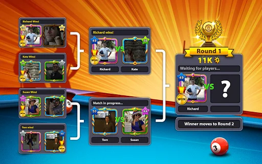 I-download ang 8 Ball Pool – Pinakamahusay na Online Billiards Game - Screenshot 11