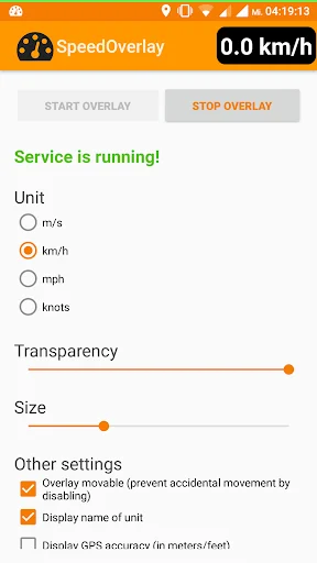 Speed Overlay: GPS Speedometer App – I-download nang Libre - Screenshot 2
