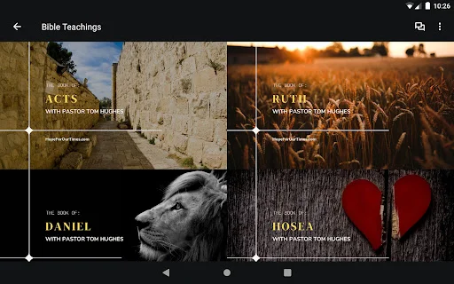 I-download ang Hope for our Times App – Mga Aral ni Pastor Tom - Screenshot 5
