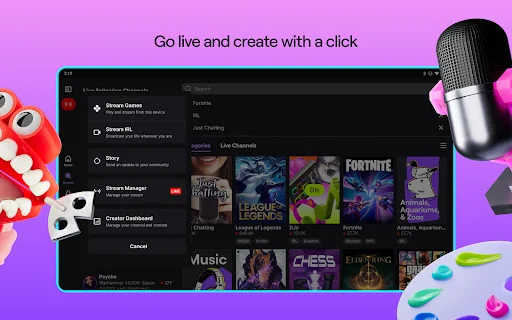 I-download ang Twitch: Live Streaming – Manood ng Gaming Live - Screenshot 11
