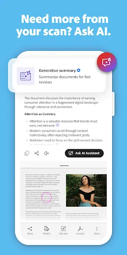 I-download ang Adobe Scan AI PDF Scanner – Libreng PDF Converter - Screenshot 6