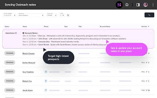 I-download ang Nooks Chrome Extension – AI Sales Assistant Tool - Screenshot 2