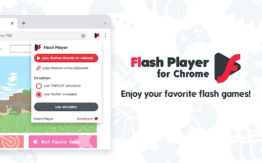 Flash Player Emulator – Patakbuhin ang Flash Games nang Libre - Screenshot 1