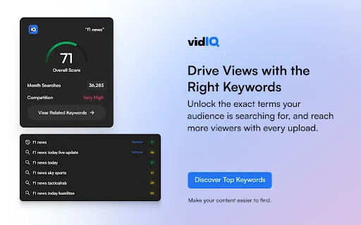I-download ang vidIQ Vision para sa YouTube – Palakasin ang Channel Mo - Screenshot 4