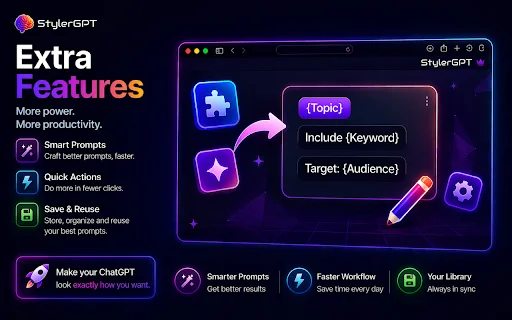 I-download ang StylerGPT para sa ChatGPT – I-customize ang UI - Screenshot 2