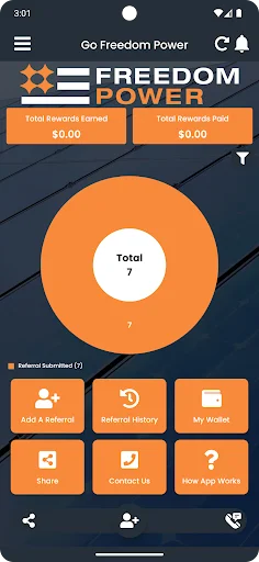 I-download ang Go Freedom Power – Kumuha ng Rewards sa Referral - Screenshot 3