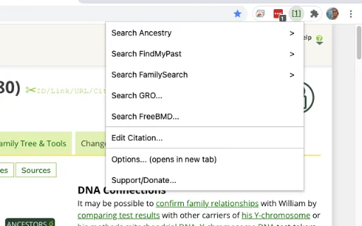 I-download ang WikiTree Sourcer – Mabilis na Genealogy Citations - Screenshot 1