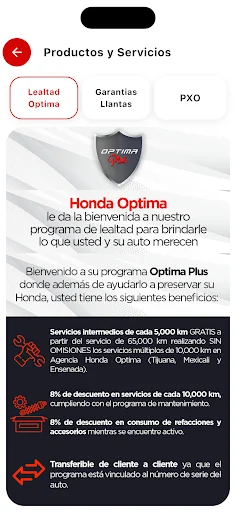 I-download ang Honda Optima App – Pinakamabilis na Serbisyo para sa Sasakyan - Screenshot 5