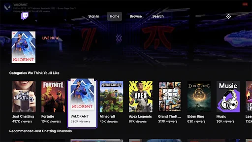I-download ang Twitch: Live Streaming – Manood ng Gaming Live - Screenshot 19