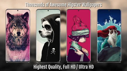 I-download ang Hipster Wallpapers HD/4K – Mga Astig na Background - Screenshot 1